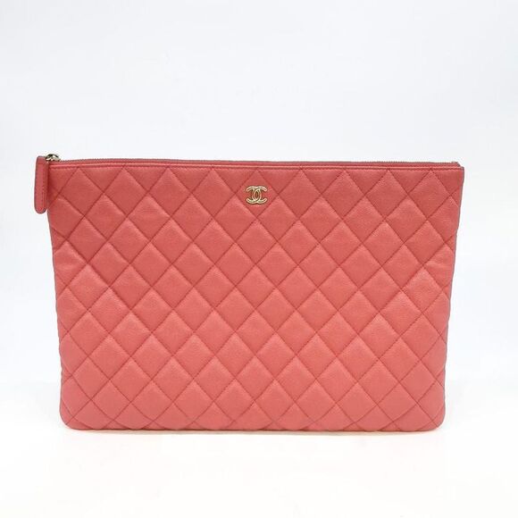 Chanel Caviar Clutch Large - Picture 1 of 6